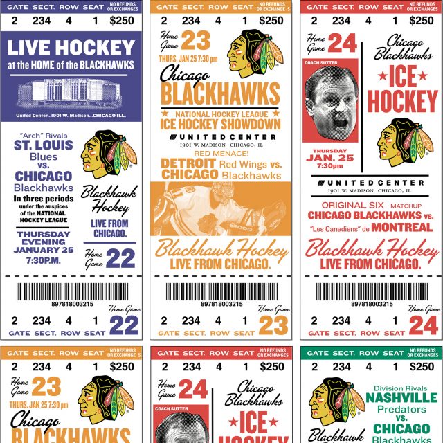 Blackhawks season tickets, 2003-04