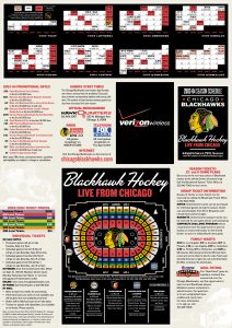 2003-04 Blackhawks pocket schedule